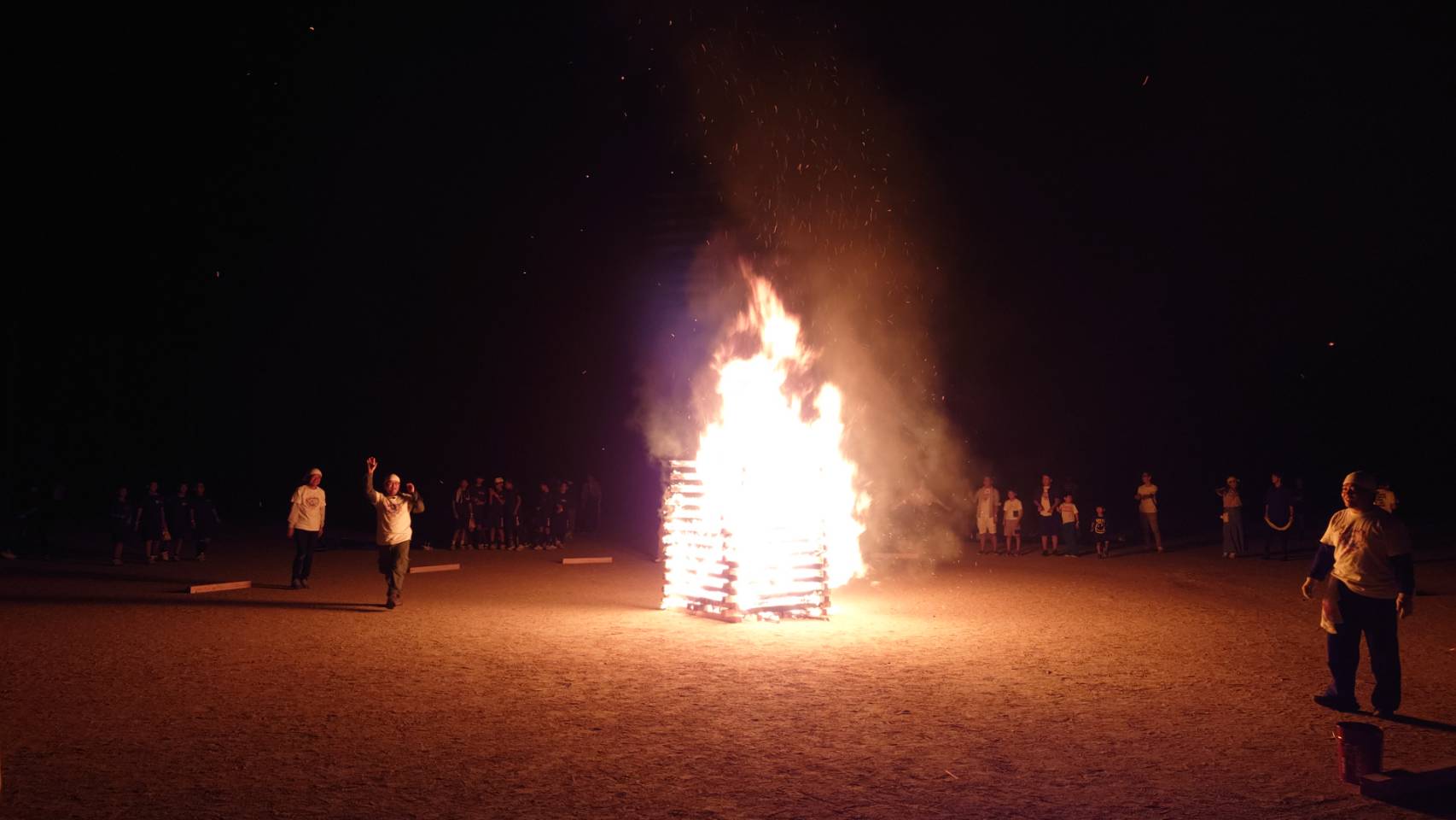 キャンプファイヤー☆人との繋がりに感謝の日
